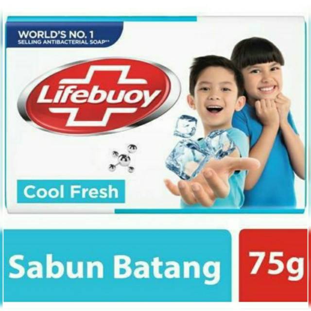 LIFEBUOY Sabun Mandi Batang Cool Fresh 75G