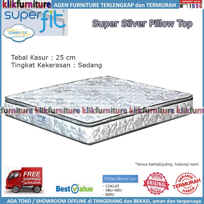 SUPER SILVER Superfit (kasur 160x200) Comforta Springbed