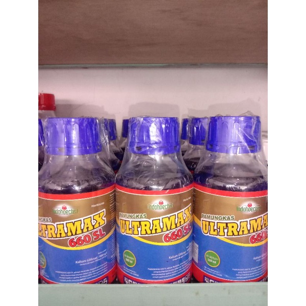 HERBISIDA PEMBASMI RUMPUT /SAMPAI AKAR/ pamungkas ULTRAMAX 660 SL isi 500 ml