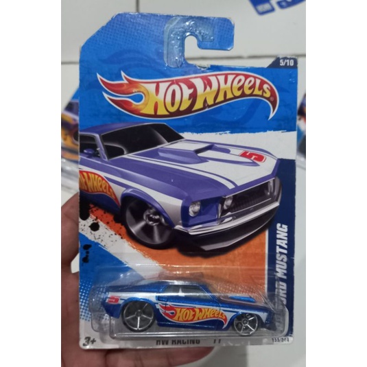 hotwheels 69 FORD MUSTANG HW RACING 11