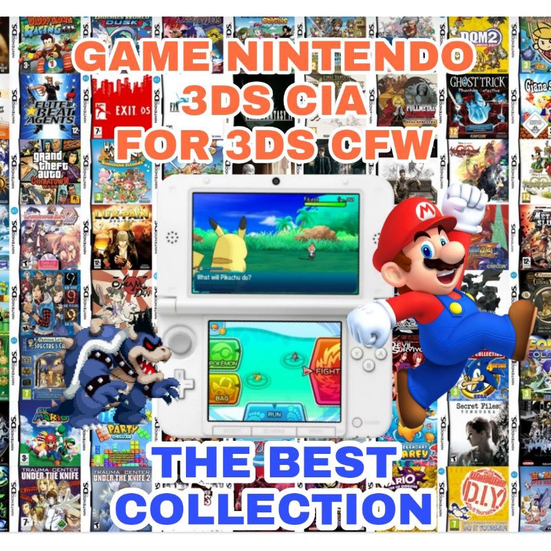 30 Game 3ds cia bebas pilih (Nintendo 3ds)