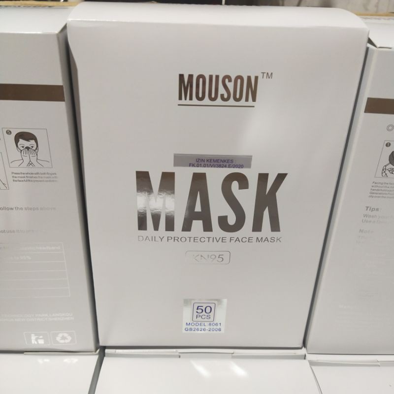 MASKER MOUSON MASKER KN95 MASKER MEDIS MASKER MURAH