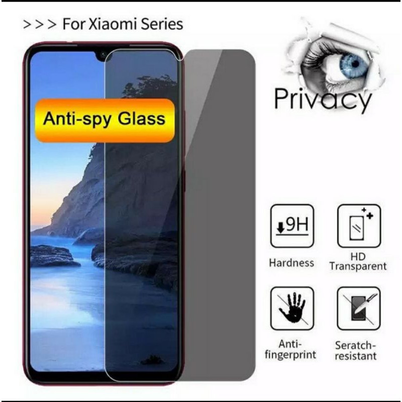 TEMPERED GLASS SPY/PRIVASI BUAT VIVO ALL TIPE