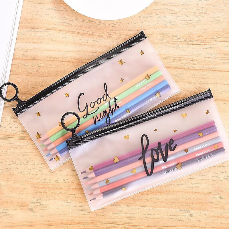 

Tempat pensil Transparan Goodnight Love Favorite