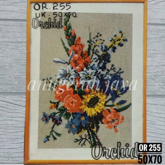 Paket Kristik Orchid Set 255