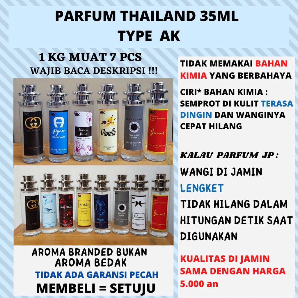 (JIDIL 2) PARFUM THAILAND 35 ML GRADE AK