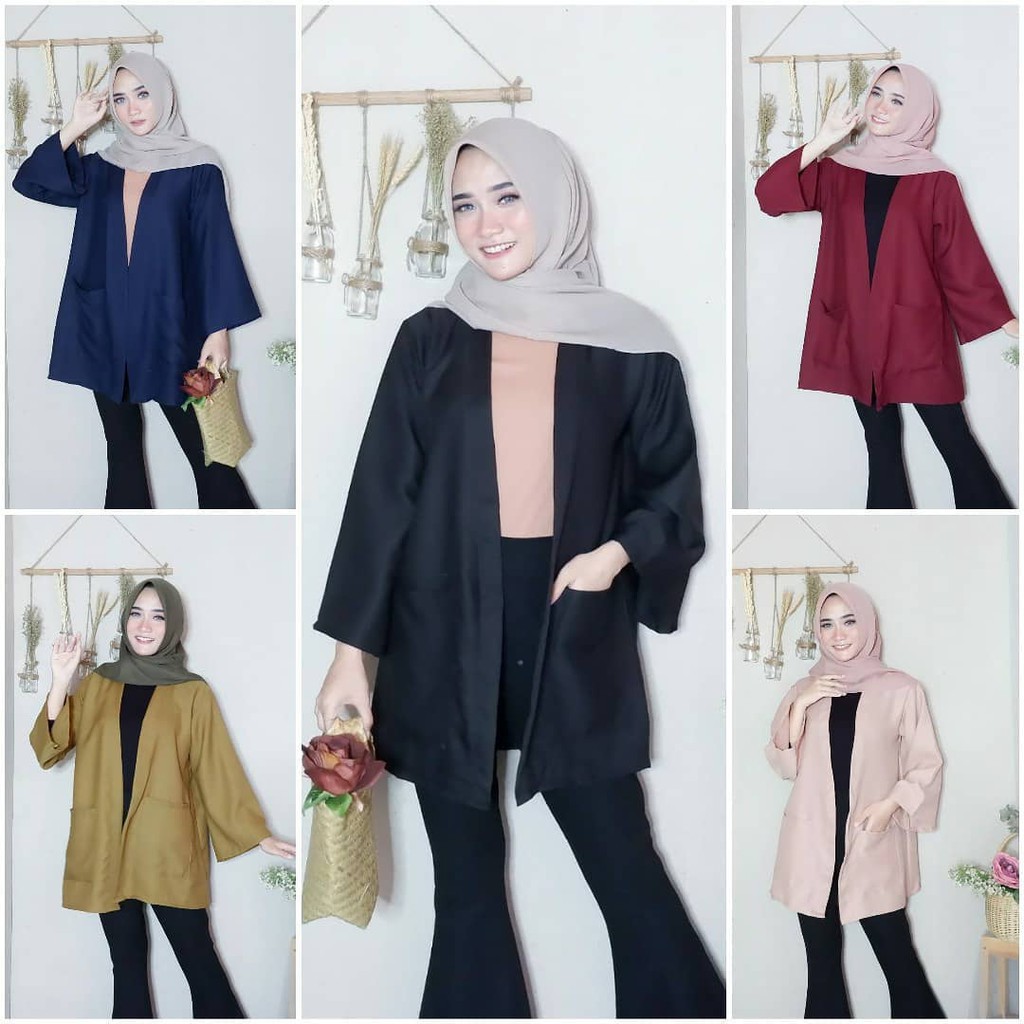 Bisa COD CALA OUTER – Outer Kekinian Fashion Hits Outerwear Cardigan murah
