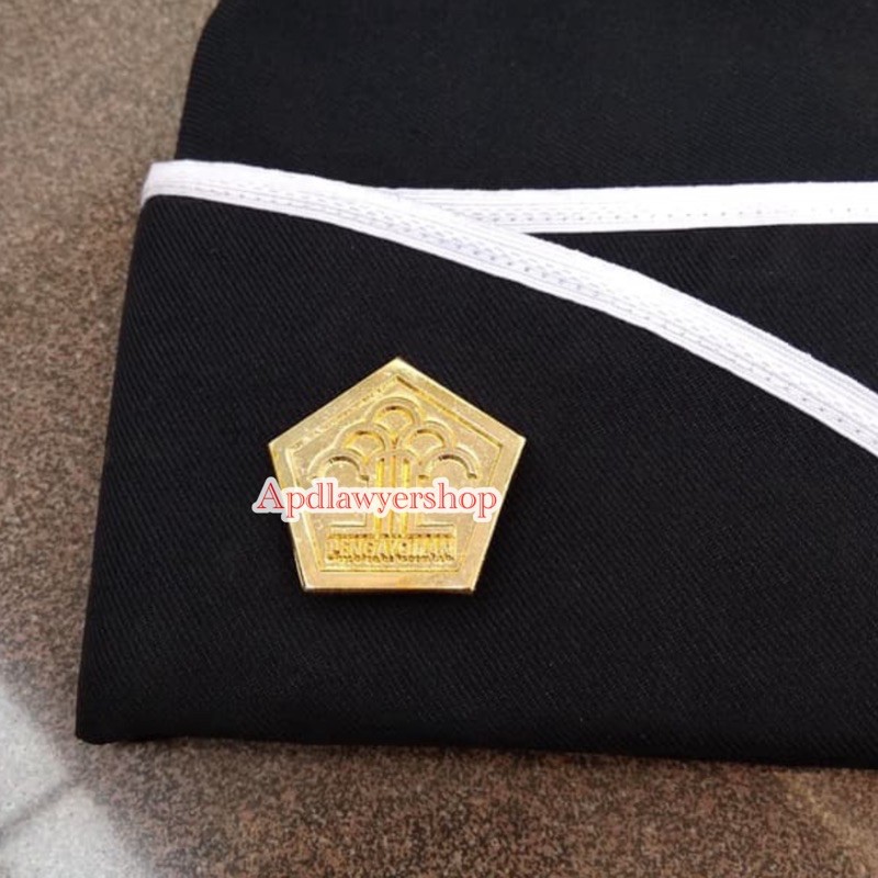 Pin Peci / Pin Bivakmut Logo Pengayoman Kemenkumham RI Peniti