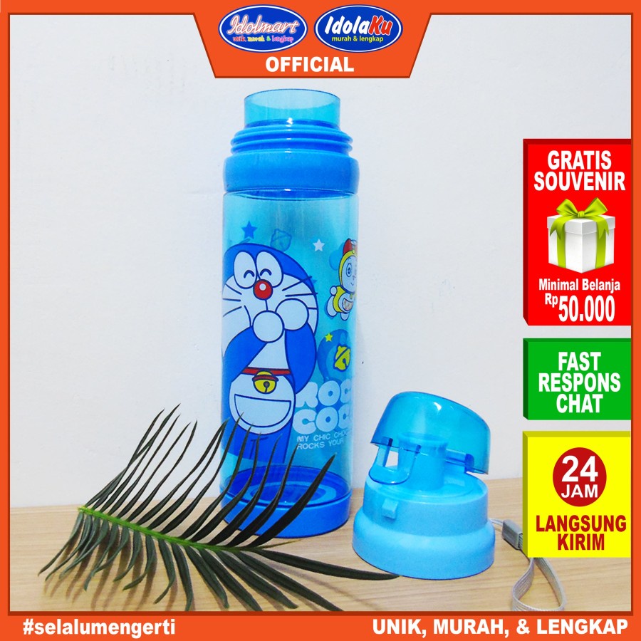 IDOLMART Botol Minum Anak Karakter 650ml / Botol H-838 Botol Lucu Idolmart Surabaya