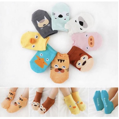 kaos kaki bayi / kaos kaki anak / kaos kaki anti slip CUTE ANIMAL / baby socks