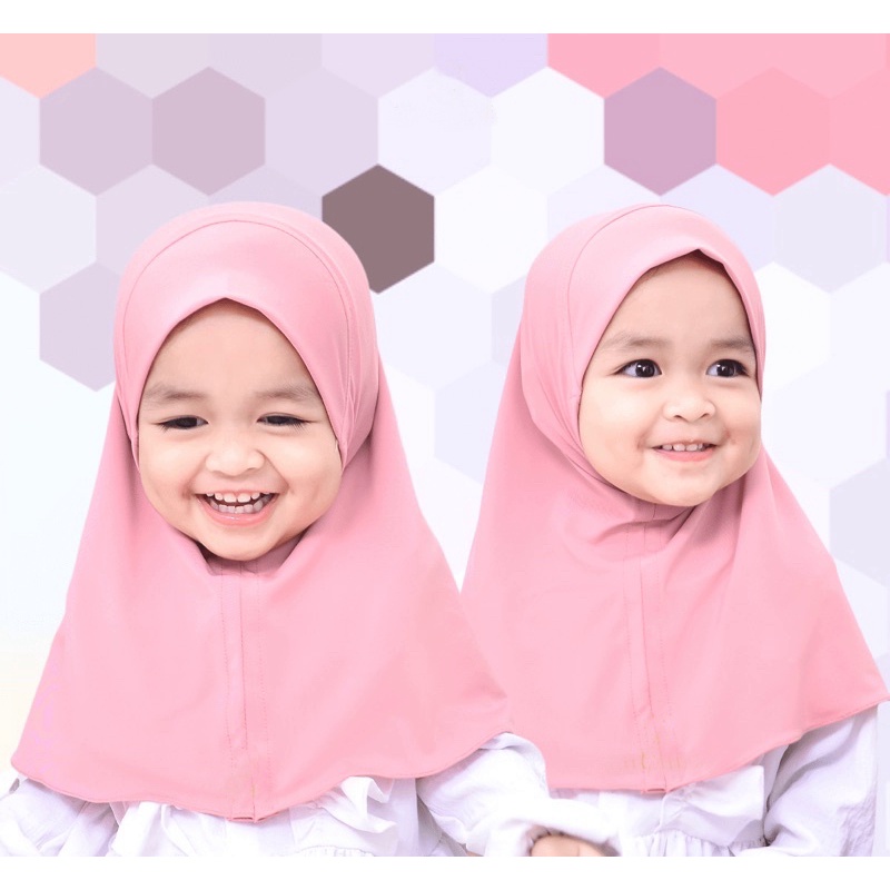 Clarissa Hijab Baby 1 - 3th / Jilbab Anak Basic Jersey TERMURAH