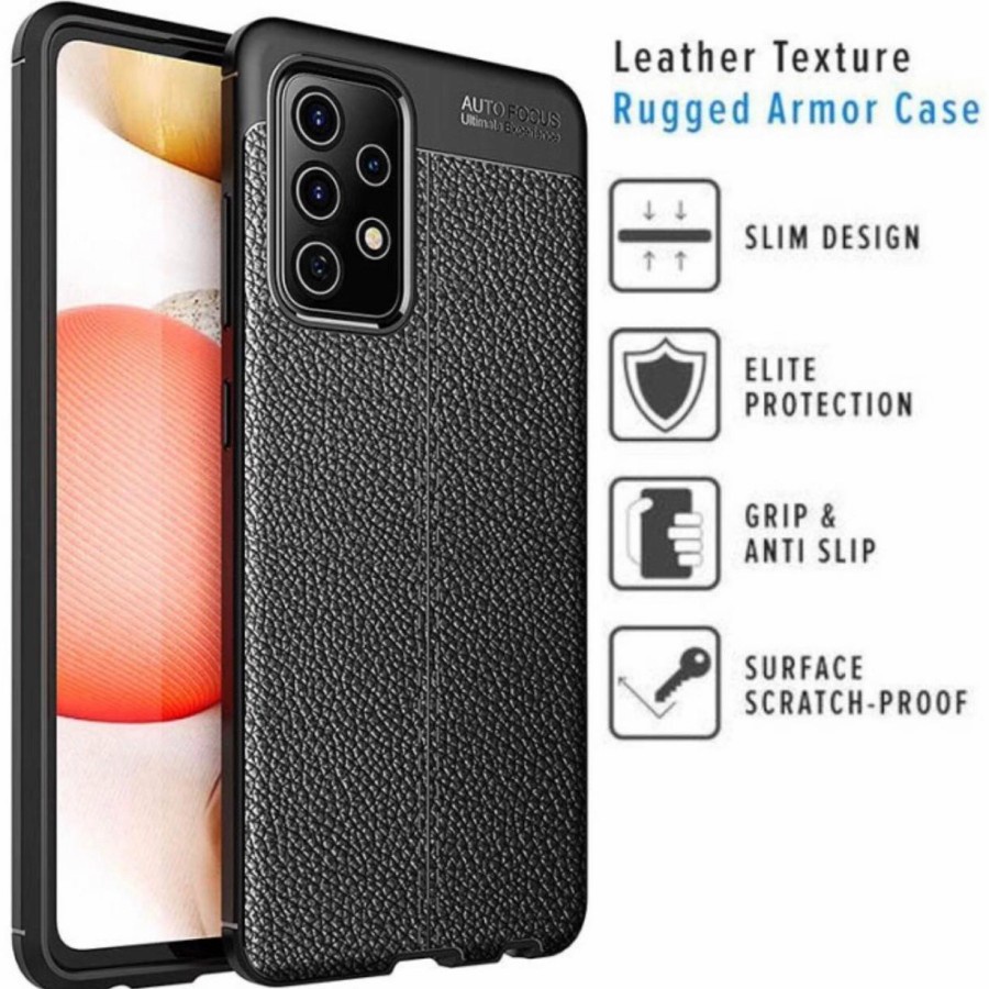 SAMSUNG A32 4G A32 5G A52S 5G A52 4G A52 5G A72 4G A72 5G CASE SOFTCASE AUTOFOKUS LEATHER KULIT JERU