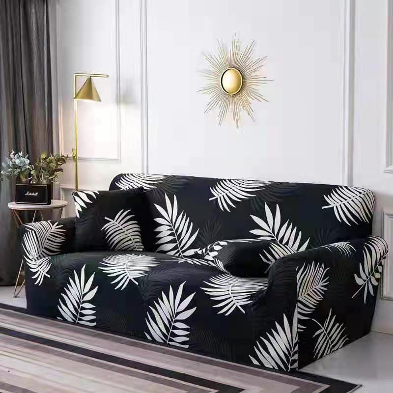 [Gratis Ongkir] Cover Sofa Sarung Sofa 1/2/3/4 Seater Sofa Cover Elastic Sarung bantal sofa Cushion Protector Cover