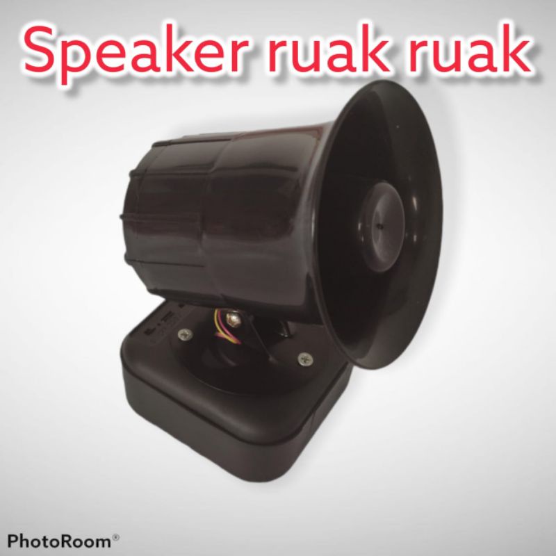speaker pikat burung ruak ruak || speaker toa rakitan untuk ruak rual
