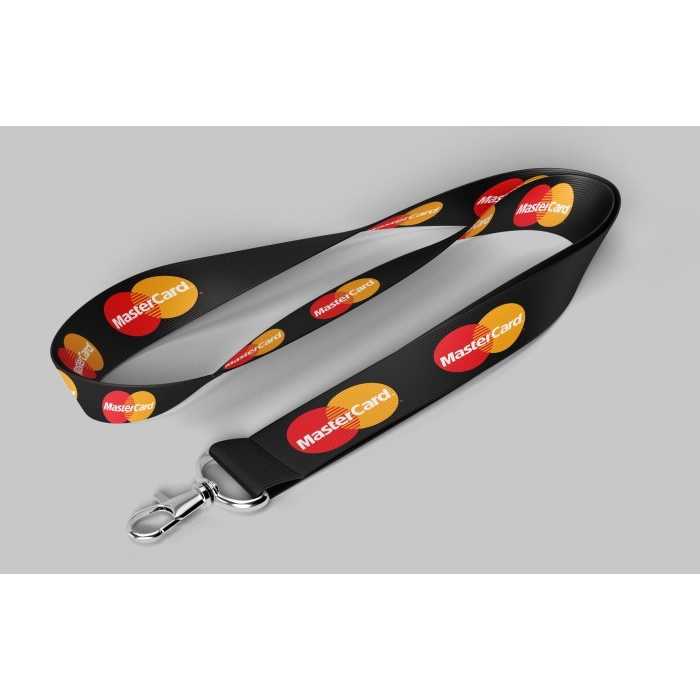 

Lanyard Mastercard ID Card Holder 2 Sisi Gantungan Tali