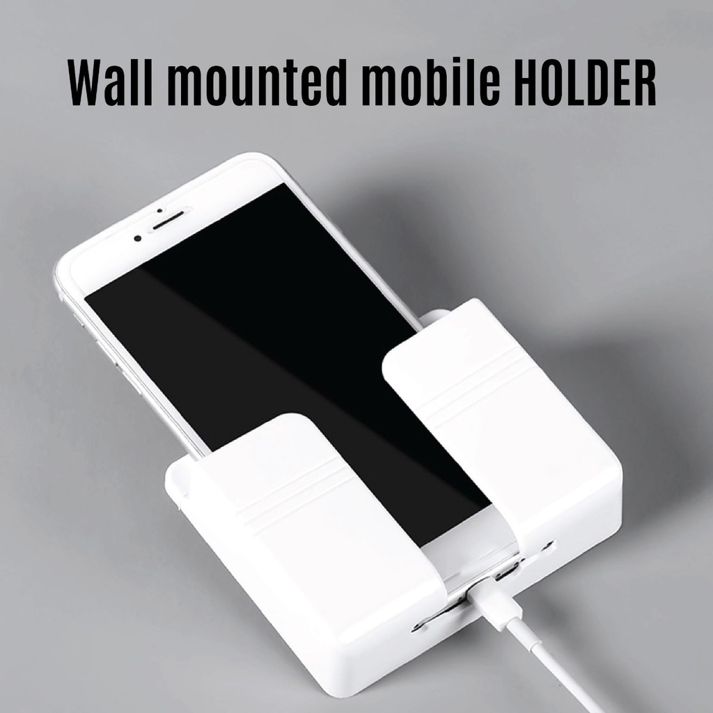 holder hp tempel dinding rak hp remot tempel tembok 20050