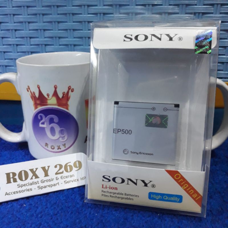 Batre Sony EP500 Baterai Battery Batrei Batrai Battre Soni EP-500 Batterai Batu Hp Handphone