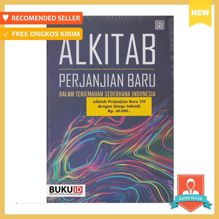 BUKU ALKITAB PERJANJIAN BARU DALAM TERJEMAHAN SEDERHANA INDONESIA