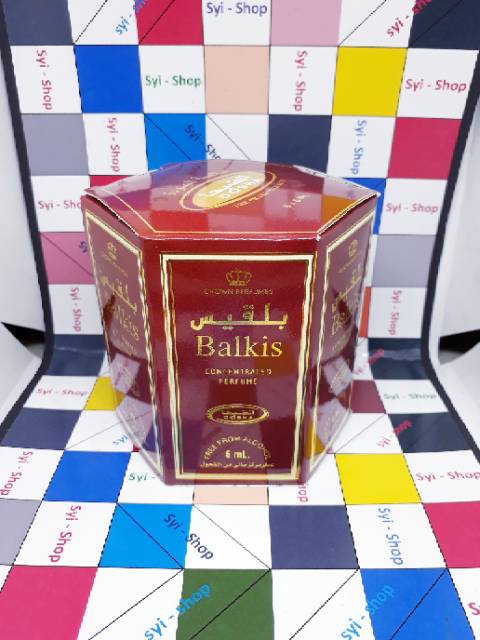 Parfum BALKIS By Dobha Roll On Non Alkohol 6ml