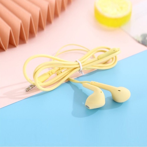 Handsfree Macaron U19 - Candy Colour Earphone Pure Bass U19