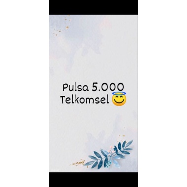 TERLARIS Pulsa Telkomsel Rp. 5000 untuk Pulsa Kartu As, Pulsa Simpati dan Pulsa Loop