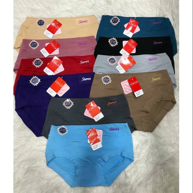 CELANA DALAM CEWEK SOREX KARET LEBAR | CD CEWEK KATUN TERLARIS
