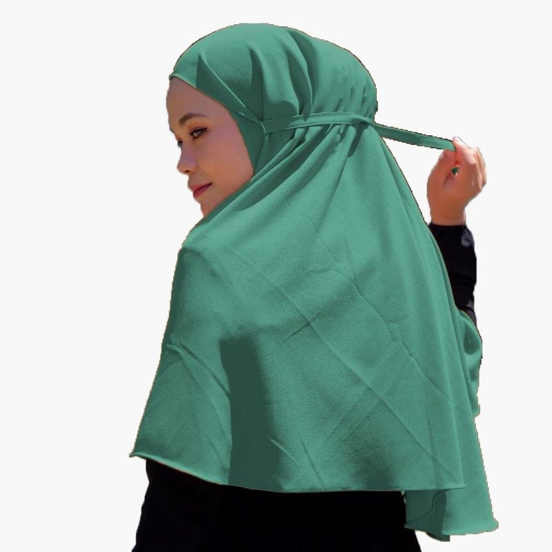 Medan Termurah New Hijab non pet diamond bergo maryam adem simple