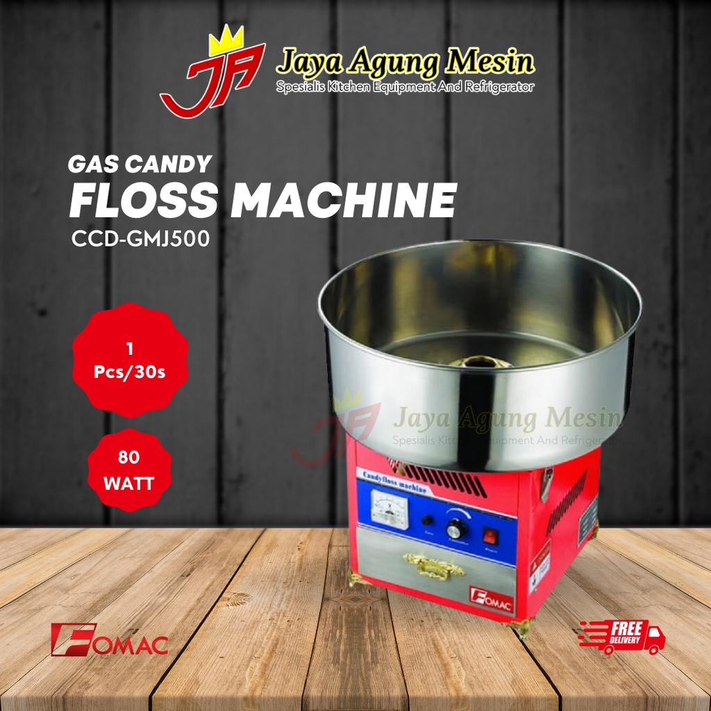 Mesin Gulali Gas FOMAC-CCD GMJ500