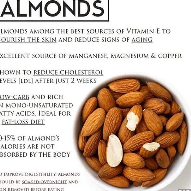 

Kacang Almond 125gr- Roasted ➔
