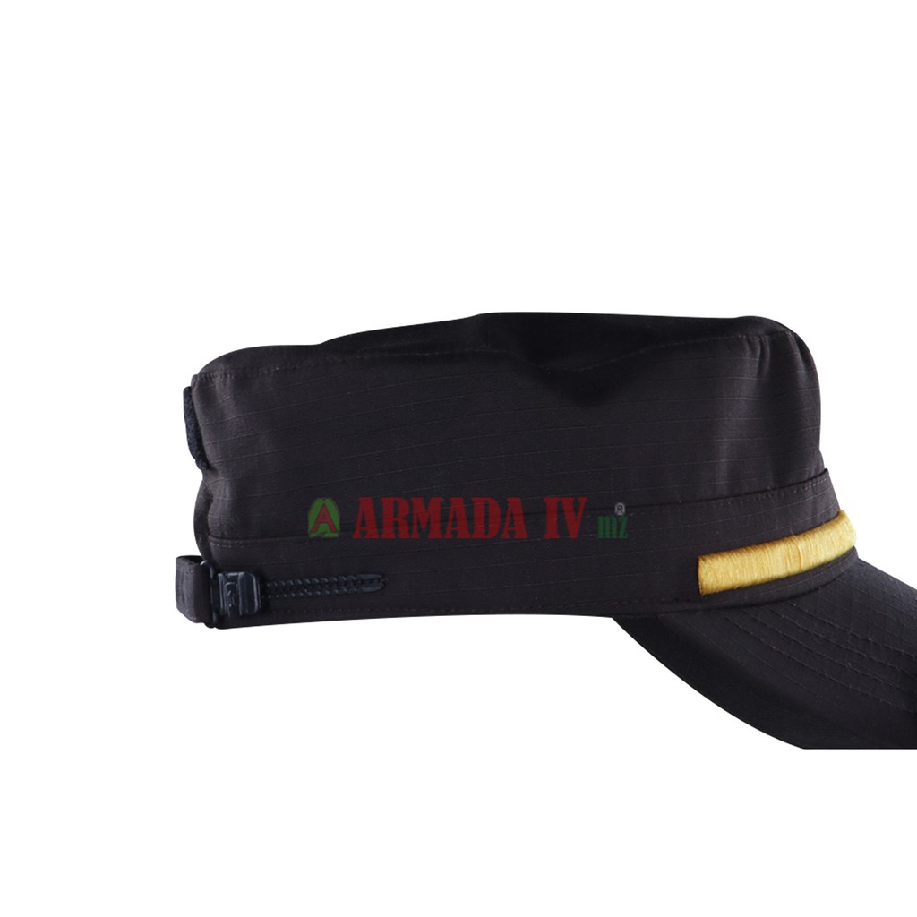 Topi Komando Polisi PAMA Coklat Ripstop