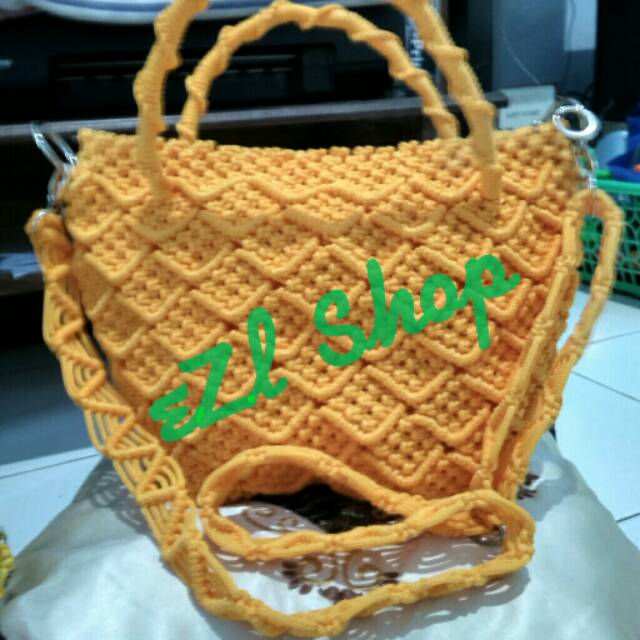 Tas tali kur motif sisik