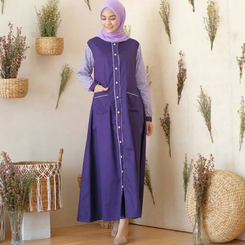 GAMIS RAMEE ILONA dan ULYA polkadot