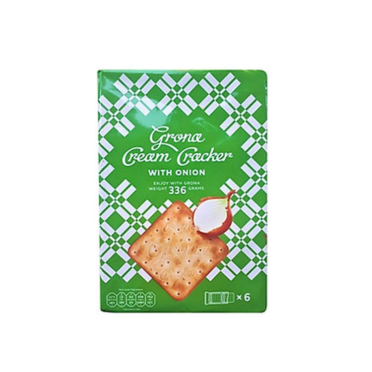 Grona Cream Cracker With Onion [336 gr]