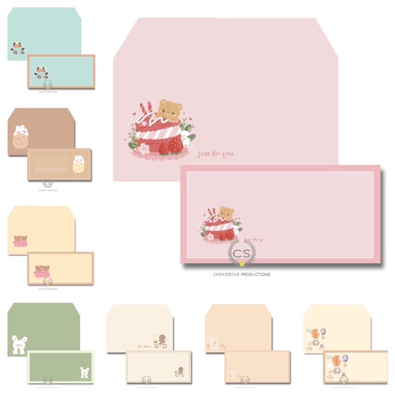 

Amplop dan Kartu custom Card and envelope package Kartu ucapan Kartu