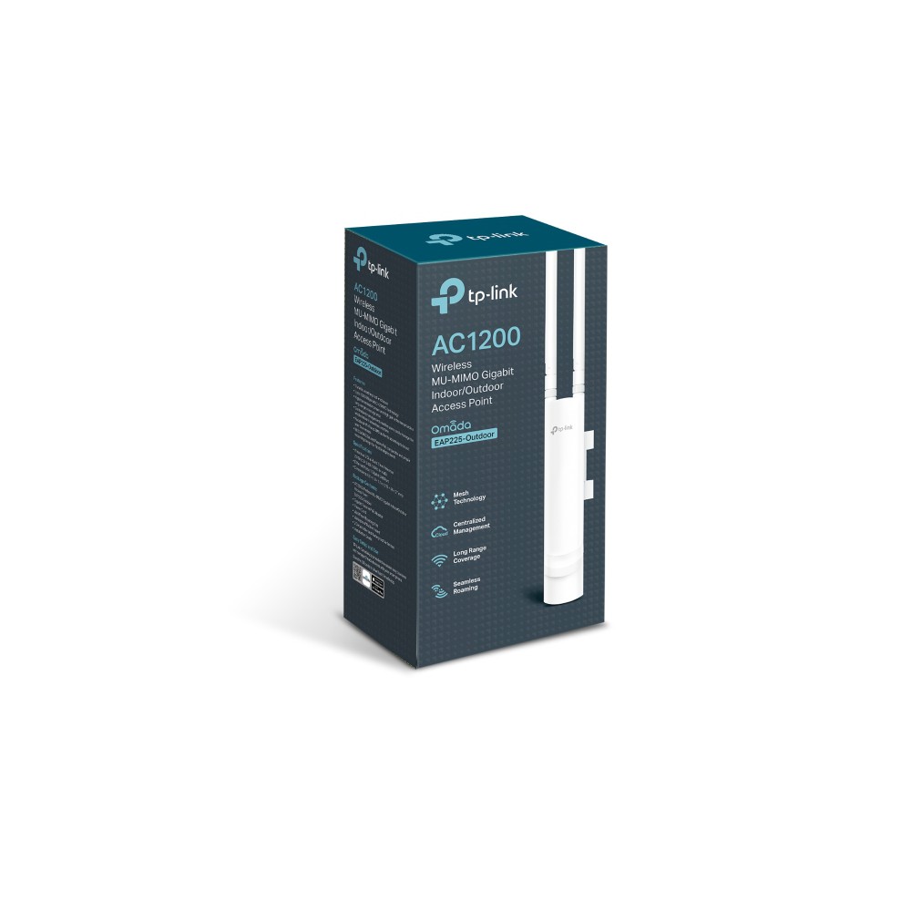 Access Point TP Link EAP225 Outdoor AC1200 Gigabit - EAP 225 Outdoor