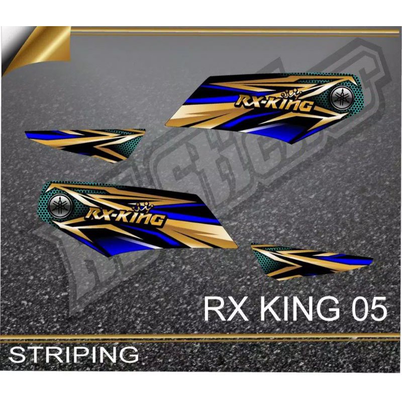 Striping Variasi RX king/stiker Variasi Yamaha Racing RX king