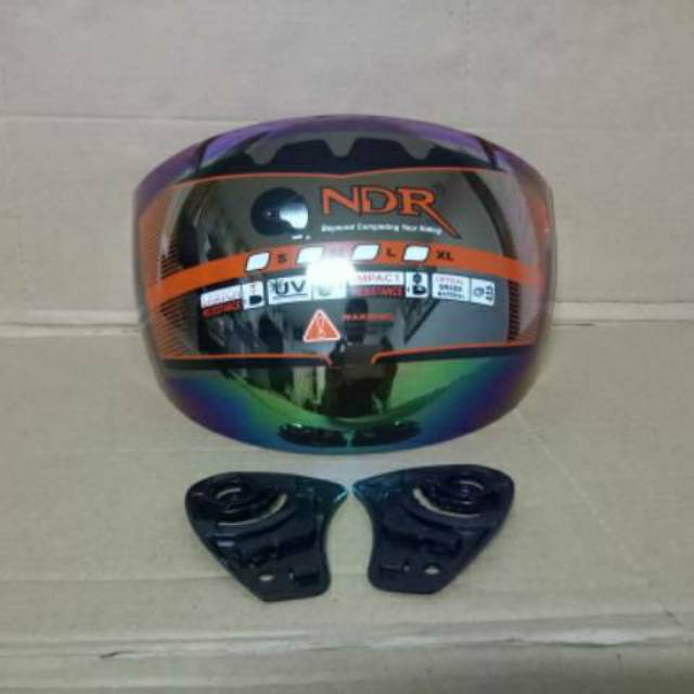 Kaca helm ink centro,kyt dj maru,pelangi
