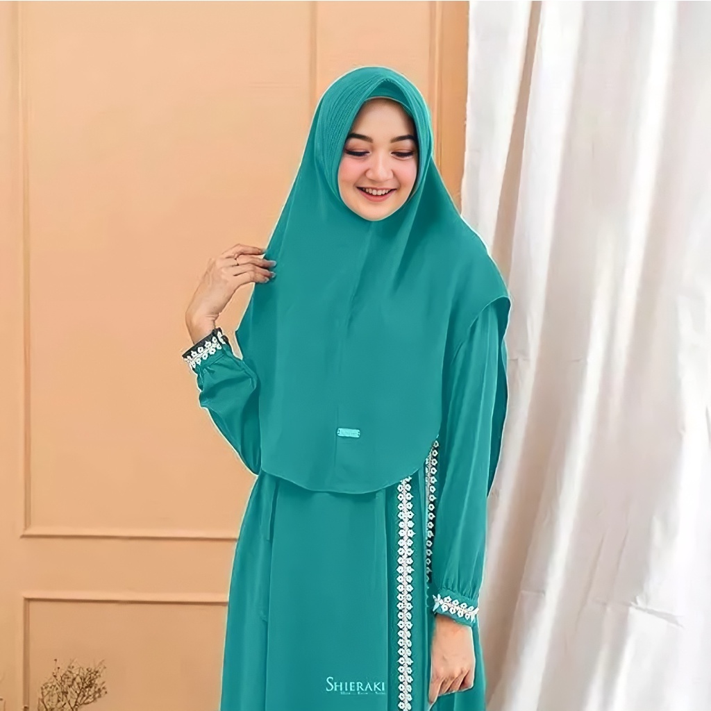 Gamis Syari Denada Toyobo Fodu Premium Size Jumbo XL XXL XXXL Untuk Busui