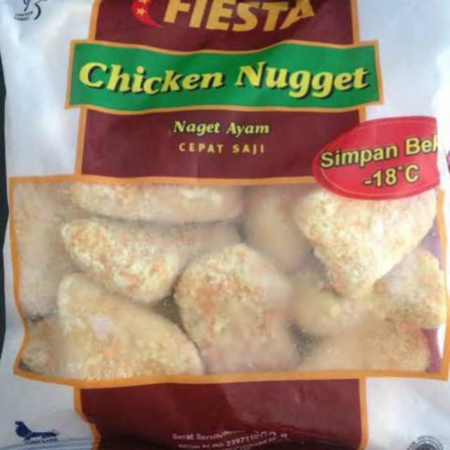 

Fiesta chicken nuget / naget ayam 250gr & 500gr