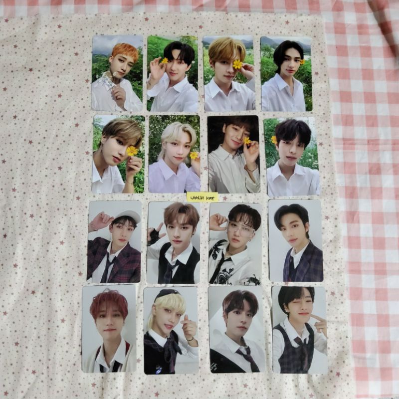 Photocard limited noeasy POB JYP Cevel Christmas Evel CE PC Bangchan changbin lee know hyunjin han j