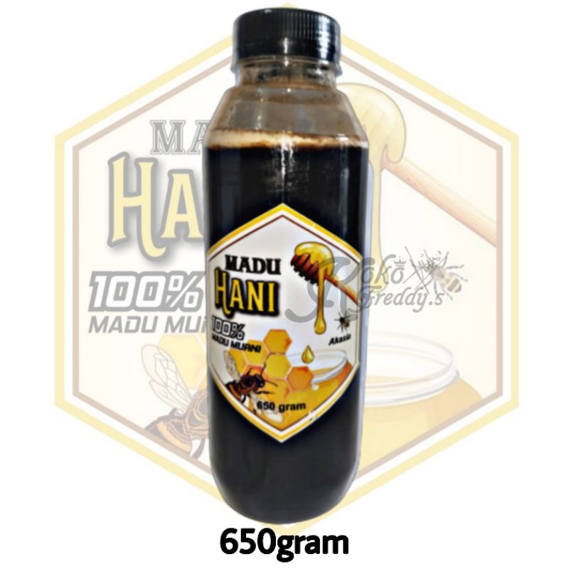 

Madu Murni 650gram-Madu Hani AKASIA 100% Madu Murni Tanpa Komposisi