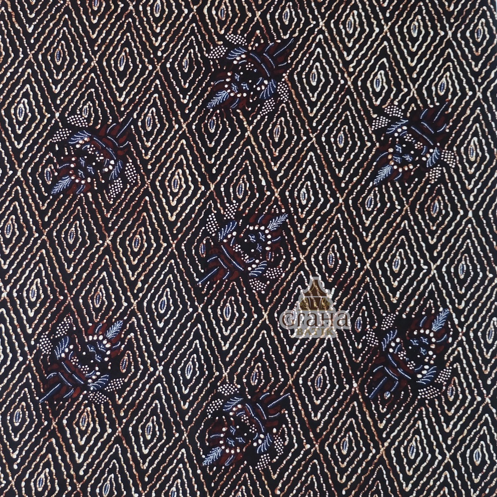 JARIK JARIT SELENDANG BATIK KAIN BATIK TULIS BAKARAN PAKAIAN BAJU ADAT PATI MOTIF MEGO MULYO-4