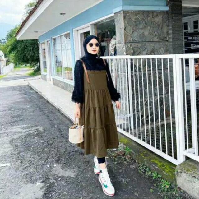 KEANY TUNIK | KENNY TUNIK OVERALL | KEANY MIDI OVERALL | OVERALL WOLFIS WANITA | OVERALL POLOS