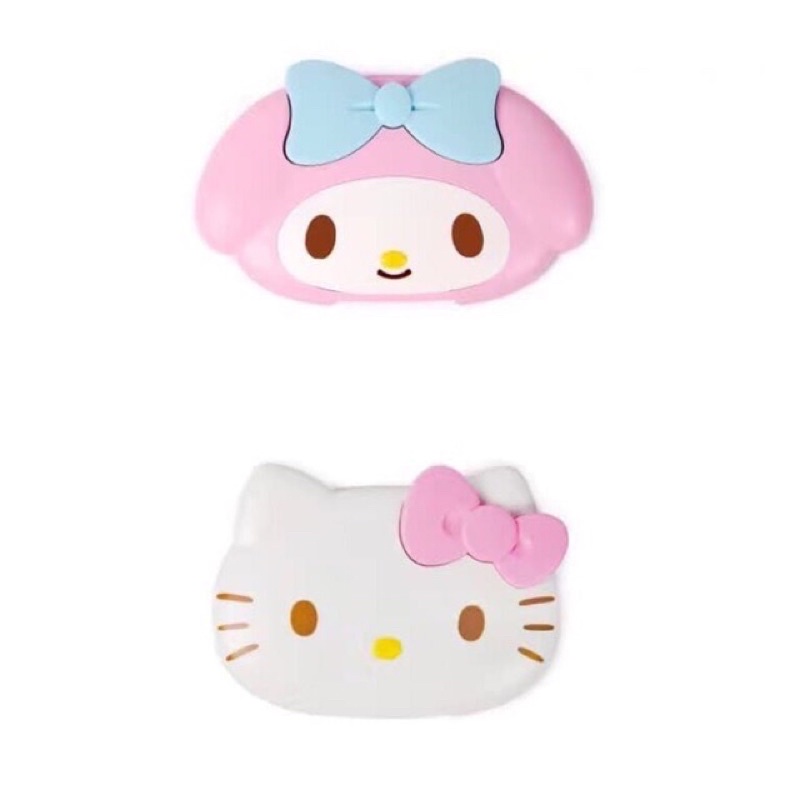 Penutup Tissue Basah Sanrio Hello Kitty Melody / Wet Tissue Lid Cover Reusable