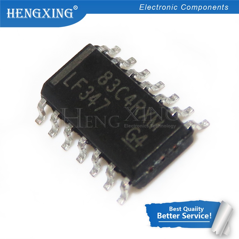 100pcs Ic LF347DR LF347M LF347DR LF347D LF347 347DR SOP-14