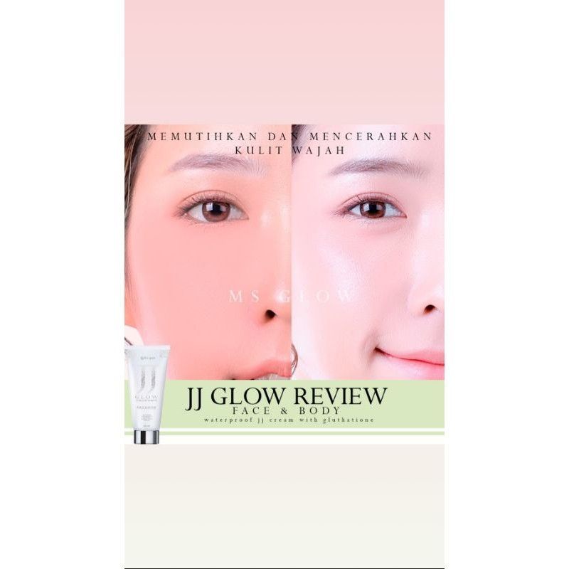 NEW JJ GLOW MS GLOW CREAM SUNSCREEN ORIGINAL