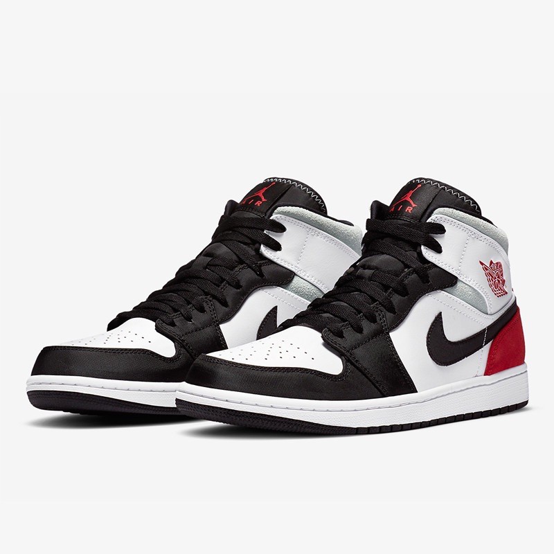 Jordan 1 Mid Union Black toe 100% Authentic