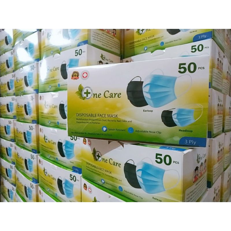 MASKER EARLOOP ONE CARE / MASKER ONE CARE MURAH