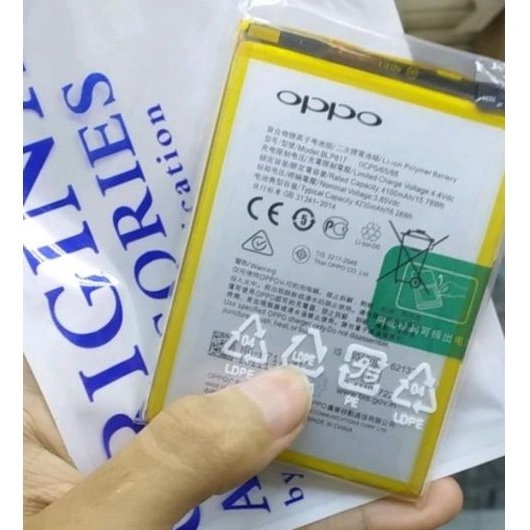 BATTERY BATERAI BATRAI BATRE OPPO A15 / A15S / BLP817 BATT ORIGINAL