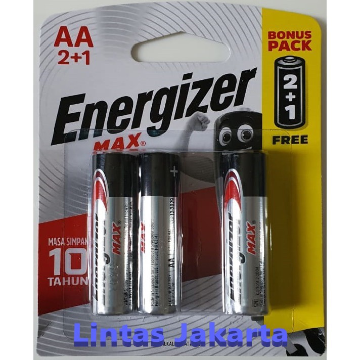 Baterai / Battery Alkaline Merk Energizer Type AA